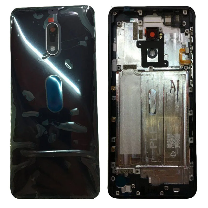 ZUCZUG новый металлический задний корпус для Nokia 6 крышка аккумулятора N6 запасная