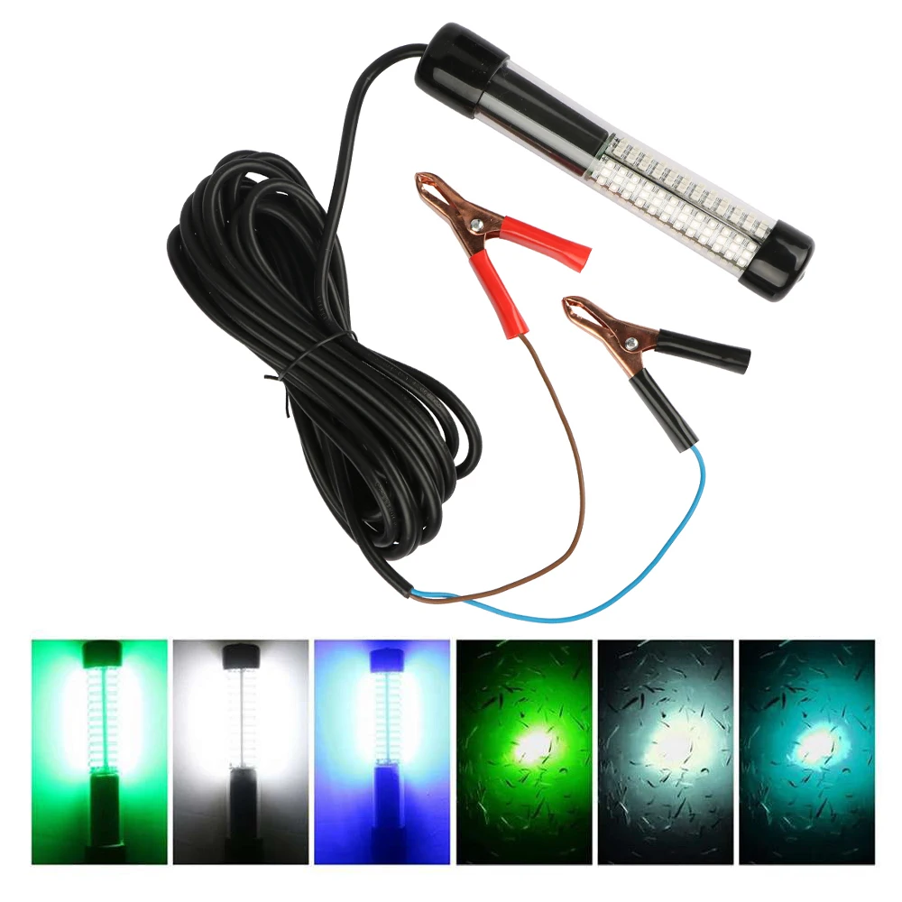 Goture 12V 10 8 W светодиодный подводная рыбалка светильник рыбацкая лодка