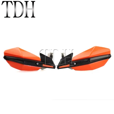 22mm 28mm White Motorcycle Handguard Hand Guard Dirt Bike Motocross Handlebar For KTM XC W SMR LC SXF EXC CRF YZF KXF WRF ATV - Цвет: orange