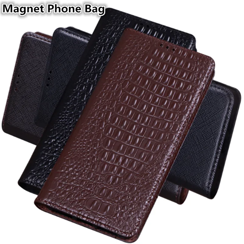  JC15 Genuine Leather Magnet Phone Bag With Kickstand For iPhone XS(5.8') Case For iPhone XS Phone C