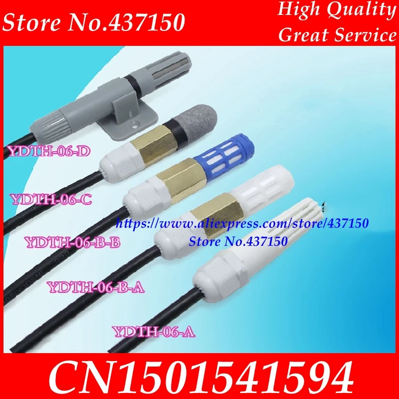 

Modbus RS485 output collector module RTU temperature and humidity transmitter waterproof temperature and humidity sensor probe