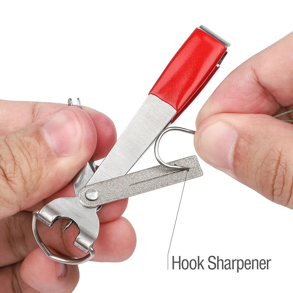 Fishing Quick Knot Tool Pro Fast Tie Nail Knotter Line Cutter Clipper Nipper Hook Sharpener Fly Tying Tool Tackle Gear