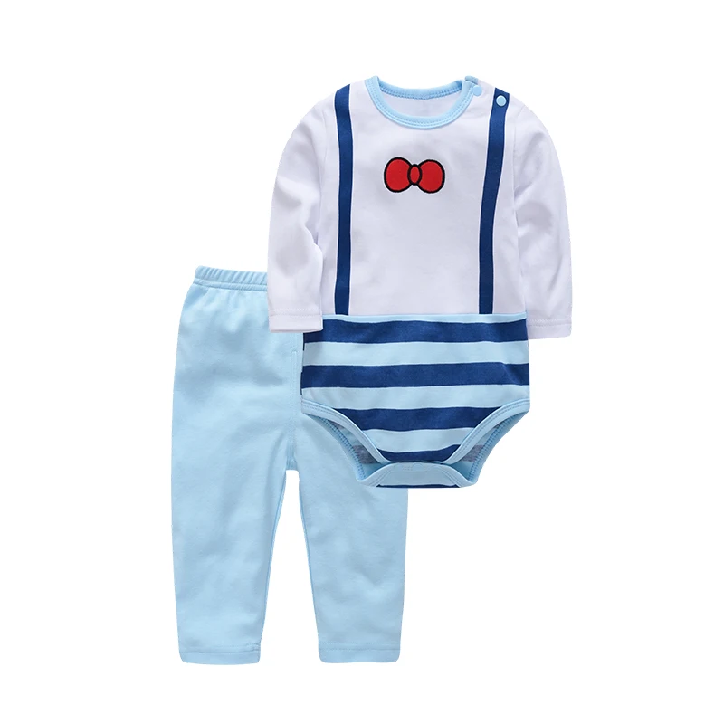 Buy Spring Autumn Recent Blue White Newborn Baby Boy
