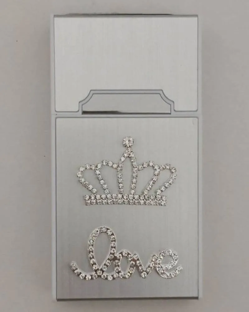 

USB lighter cigarette case for 20PCS 100mm long cigarettes pack