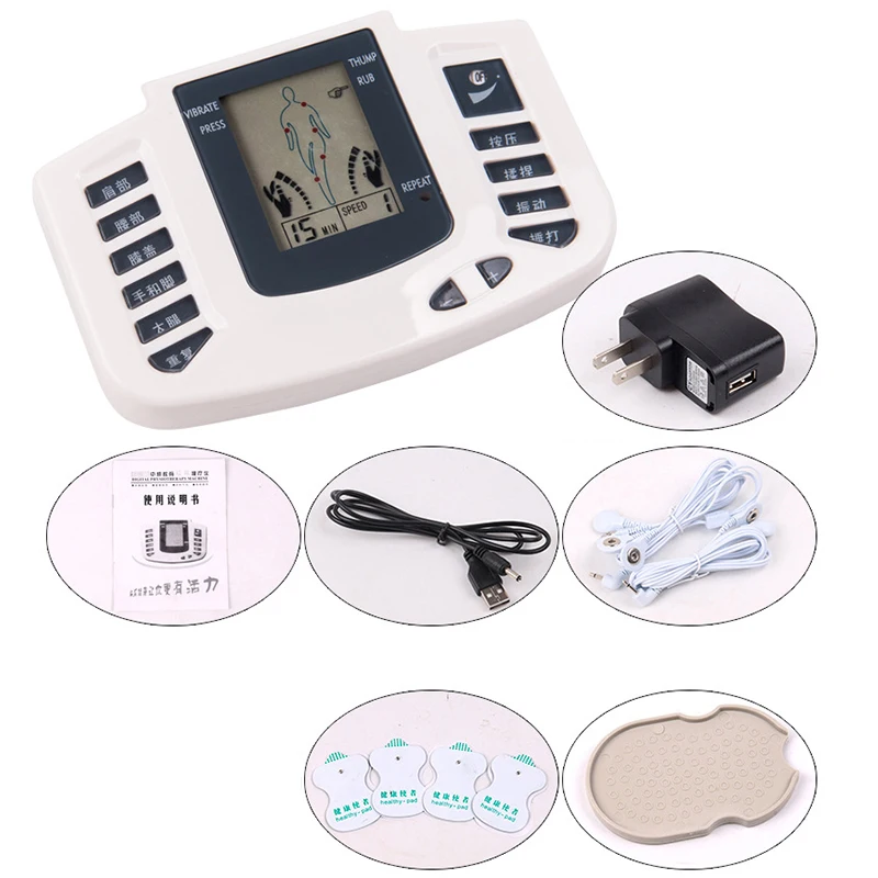 Buy LCD Screen Pulse Tens Acupuncture Machine Therapy