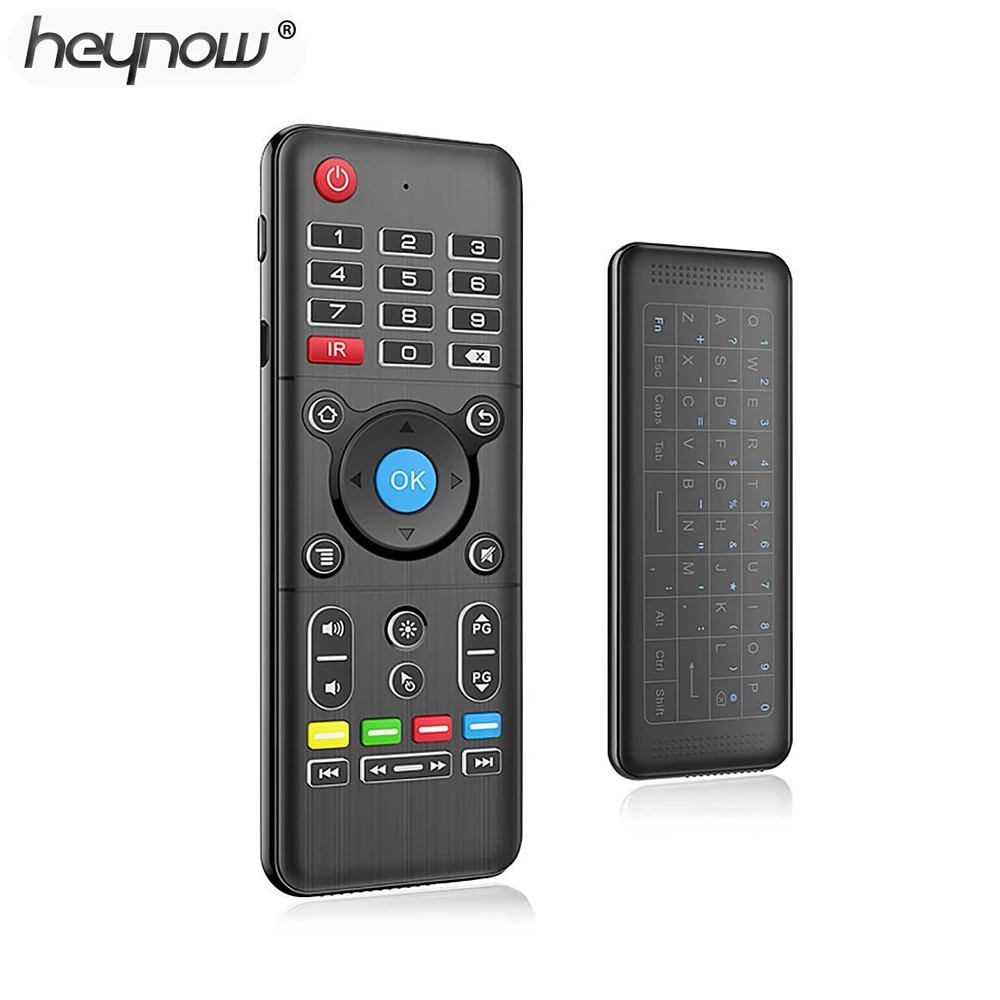 Buy HEYNOW 2.4GHz Wireless TV Remote Control H1 Air mouse With Backlit Keyboard