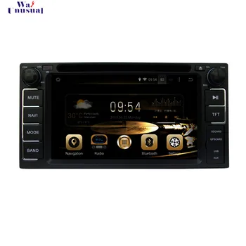 

WANUSUAL 6.2" Octa Core 32G 4G RAM Android 6.0 Car DVD Player for Toyota Universal Car GPS Navigation with BT Wifi 800*480 Maps