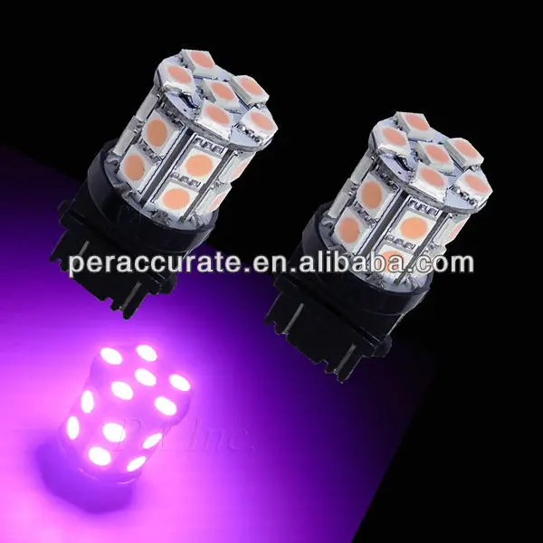 2pcs x House USE font b RV b font Interior LED 20SMD 5050 3156 3157 Pink