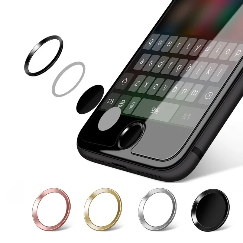 Стикеры для iPhone 7 6s 6 plus 5s 5 se 5c сенсорная идентификация кнопка домой разблокировки