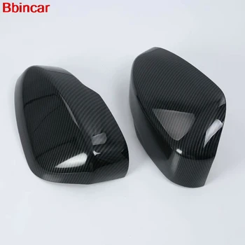 

For Mitsubishi Eclipse Cross 2017 2018 2019 ABS Chrome Carbon Fiber Side Door Rearview Mirror Cover Trims Exterior Accessories