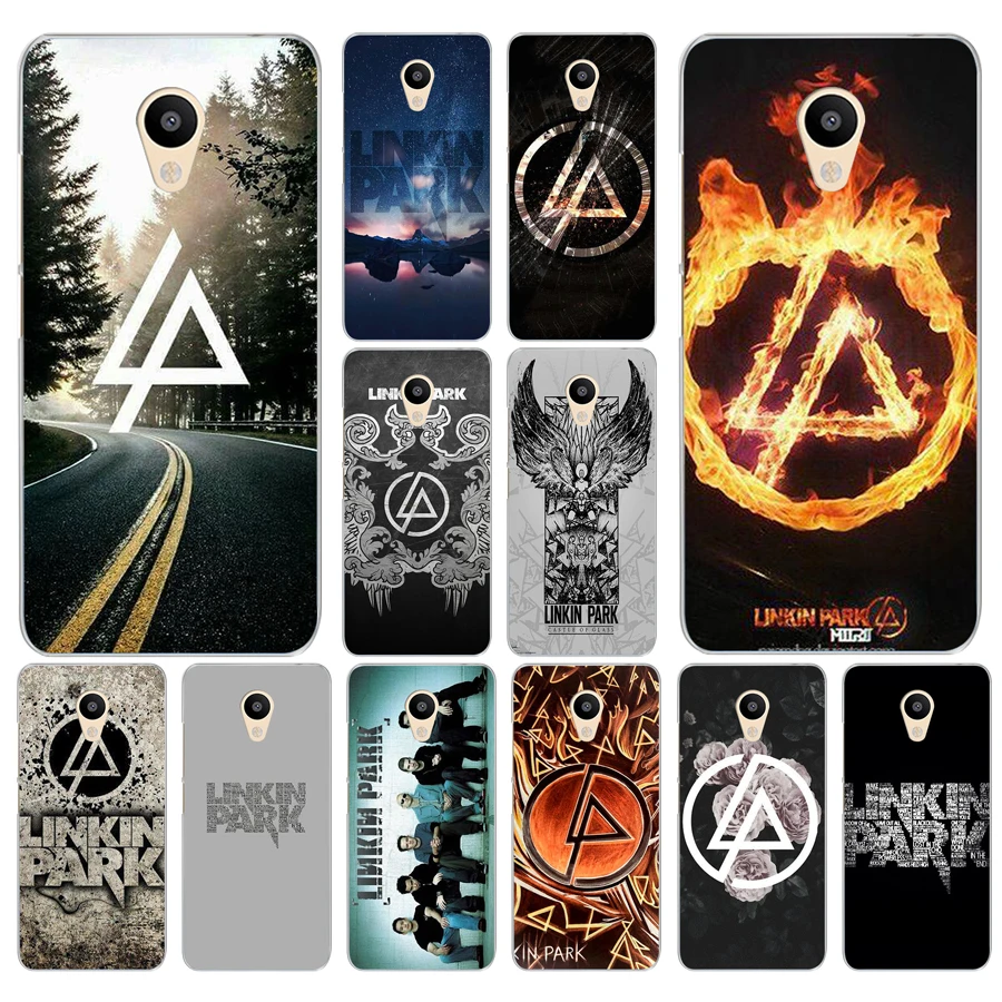 

170DF linkin park Hard Transparent Cover Case for Meizu M2 M3S M3 M3S M5S Mini M3 note M5 M6 M6 note U10 U20