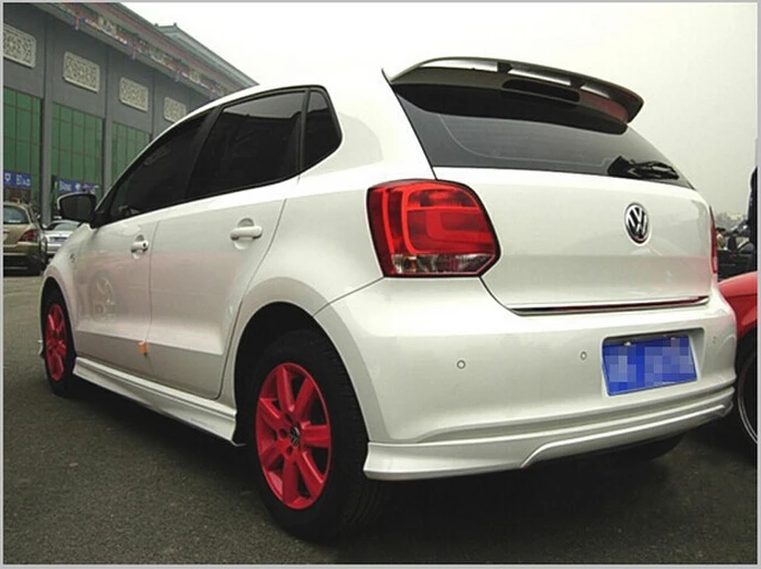 Jioyng первоклассника Задняя Крышка багажника Aero крыла Спойлер для Volkswagen VW Polo