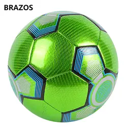 ТПУ Размер 5 классический футбольный мяч машина сшитый 3 цвета футбольный мяч обучение футбол игра конкурс Futbol Voetbal