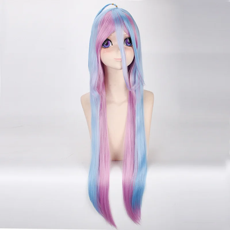Аниме NO GAME LIFE Shiro парик косплей костюм женские длинные термостойкие