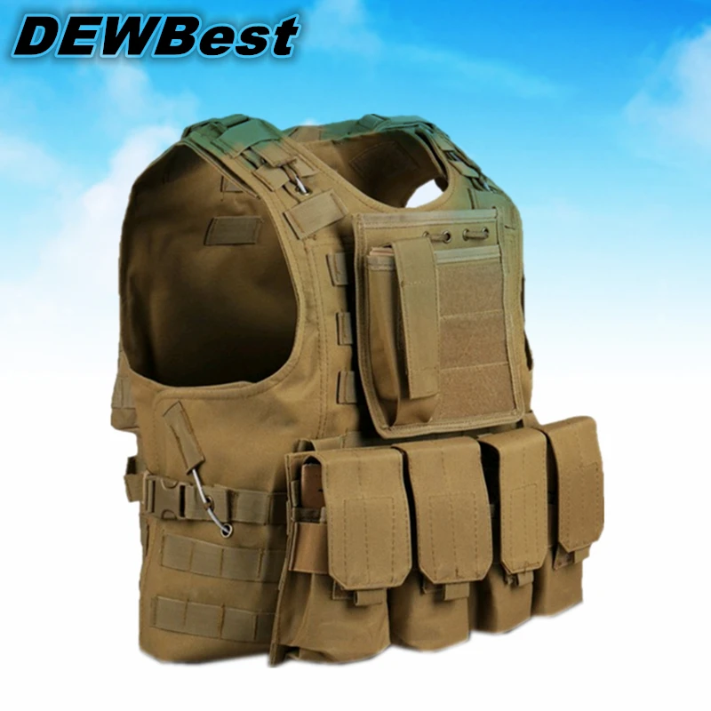 

[DEWBest] men work protective clothing camouflage uniform work clothes safety clothing Cleanroom Garments Tactical Vest