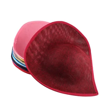 

New style Marron color 30cm fascinators hat beses fashion wedding headdress ladies millinery hat DIY hair accessories 5pcs/lot