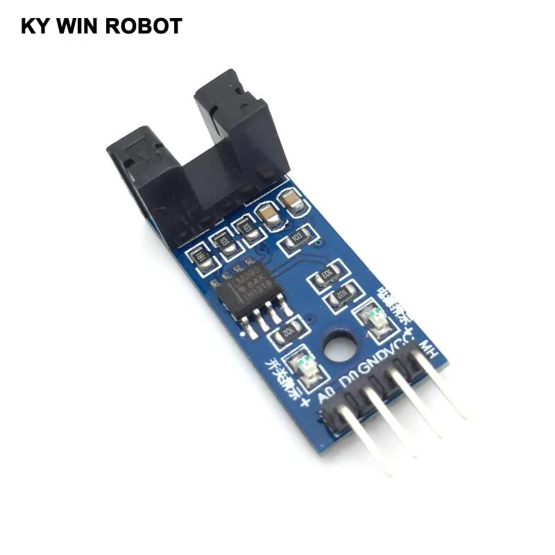 

1PCS Slot Type IR Optocoupler Speed Sensor Module LM393 For Arduino Groove Coupler Sensor 3.3V-5V Connect Relay Buzzer Module