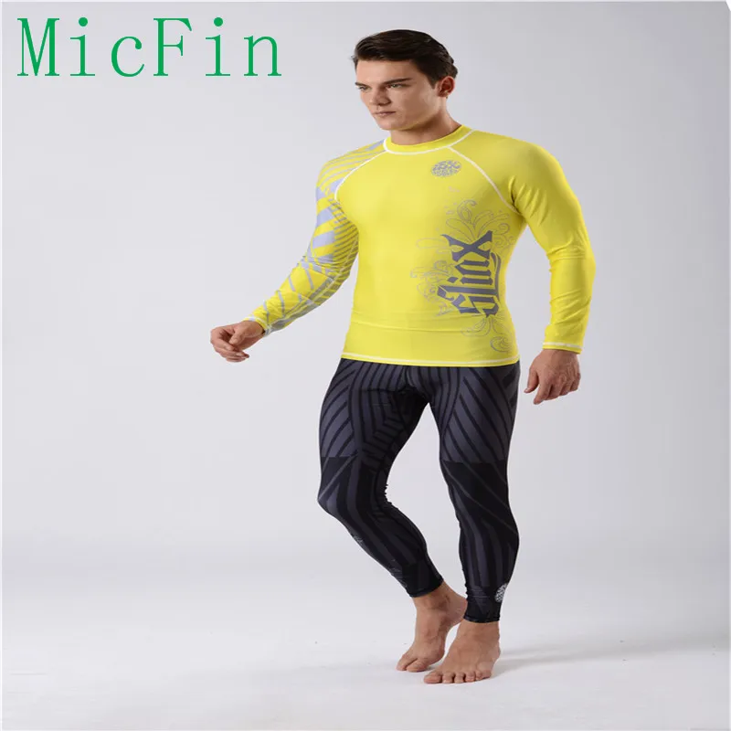 SLINX Lycra men rash guard shirts swimwear long sleeve surfing clothes