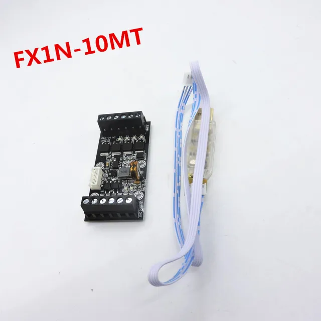 $US $15.65  PLC industrial board programmable controller FX1N-10MT delay module with program cable and shell