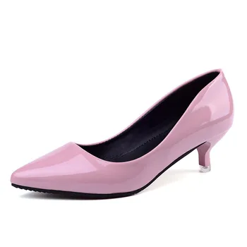 

2019 new retro fashion high heels summer fine with wild shallow mouth trend of working hot sales casual Women's singles shoes