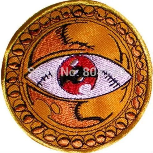 

3" Dr Strange Eye of Agamotto Marvel Comic Amulet Logo Doctor Embroidered Uniform Movie Iron On Patch Custome TRANSFER APPLIQUE