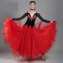 Для женщин Современный костюмы для бальных танцев бальное платье этап платья танцев Вальс Танго испанский фламенко