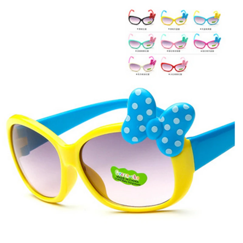Новые модные детские солнцезащитные очки для детей милые Hello glasses оптом