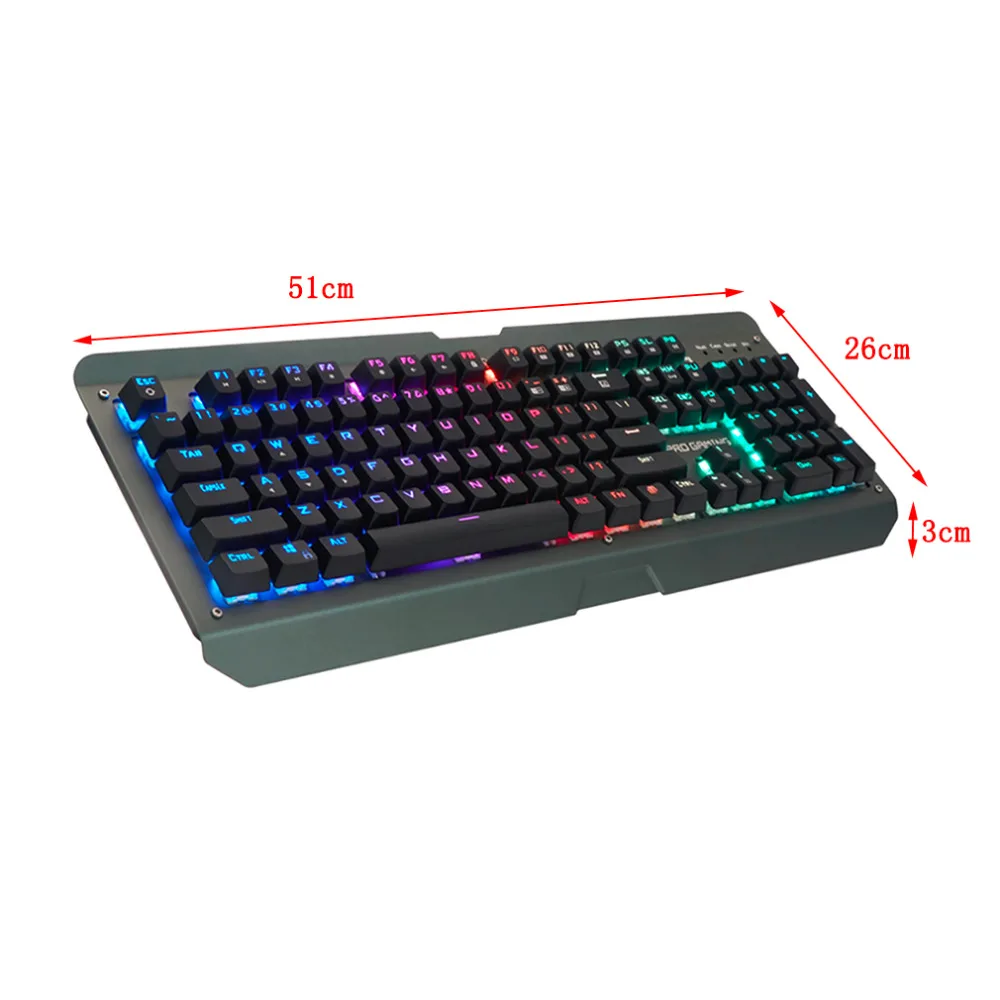Engllish Version Mechanical Keyboard Pro gaming Professional Computer Gaming Ergonomics Mechanical Keyboard Drop Shipping