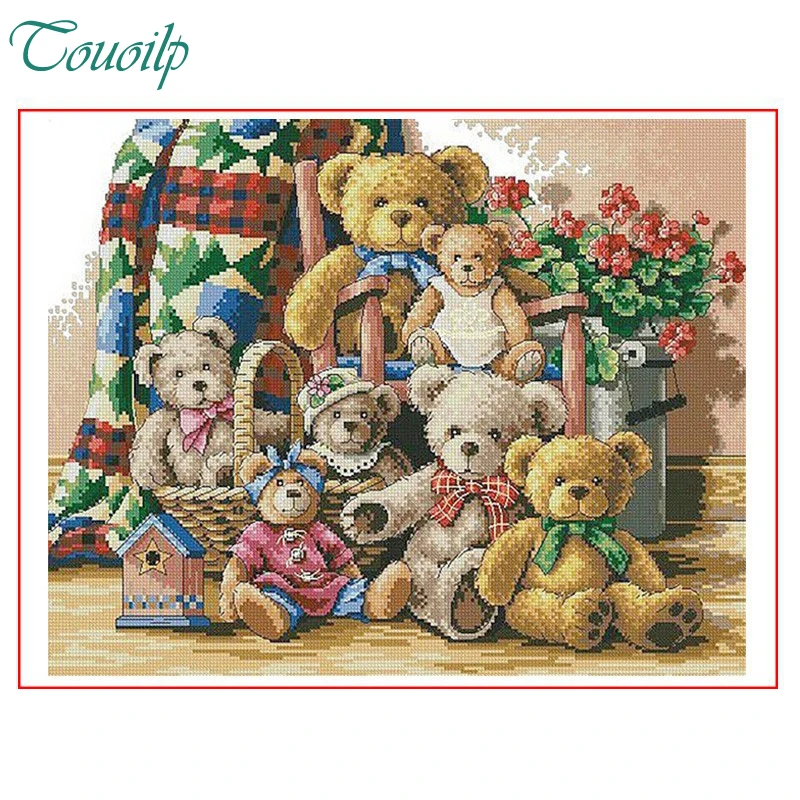 painting of teddy bear