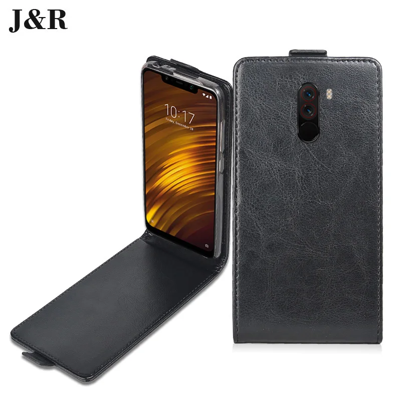 For Xiaomi Pocophone F1 Case Flip Leather Cover For Xiomi Pocophone f1 Phone Bags Protective Business Luxury