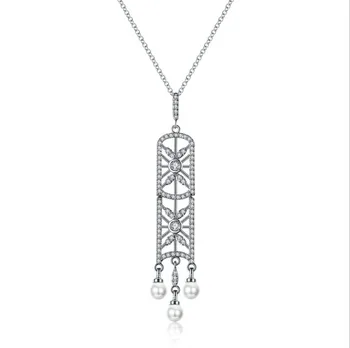 

2020 New Promotion Collares Collier Maxi Necklace Wholesale Fashion Jewelry 100% 925 silver Crystal from Swarovskis Women