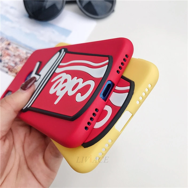 3D cola силиконовый чехол для huawei p20 p30 pro lite p smart plus 2019 2018 милый мягкий ТПУ телефона