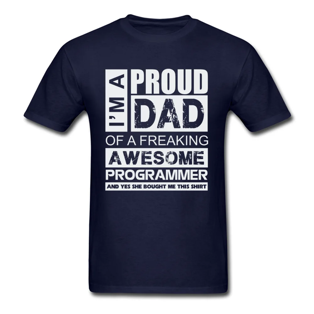 Футболка для мужчин футболки потрясающая футболка с надписью &quotProud Dad of a freaking&quot