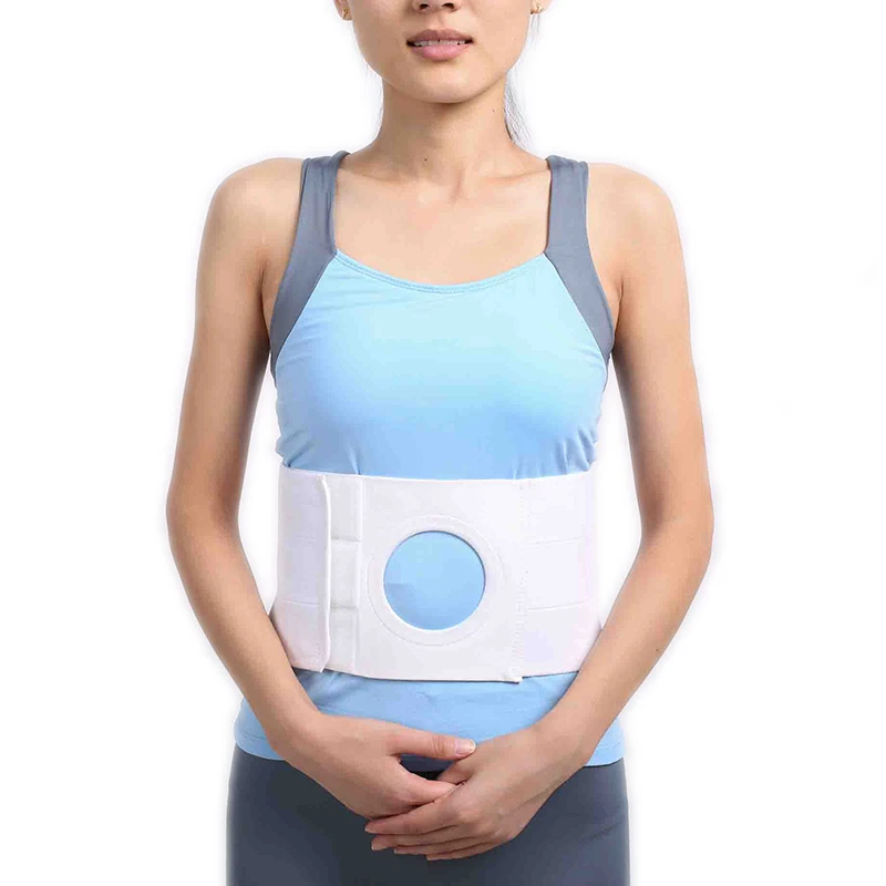 Ostomy Belt Abdominal Binder Brace Waist Support Wear On The Abdominal