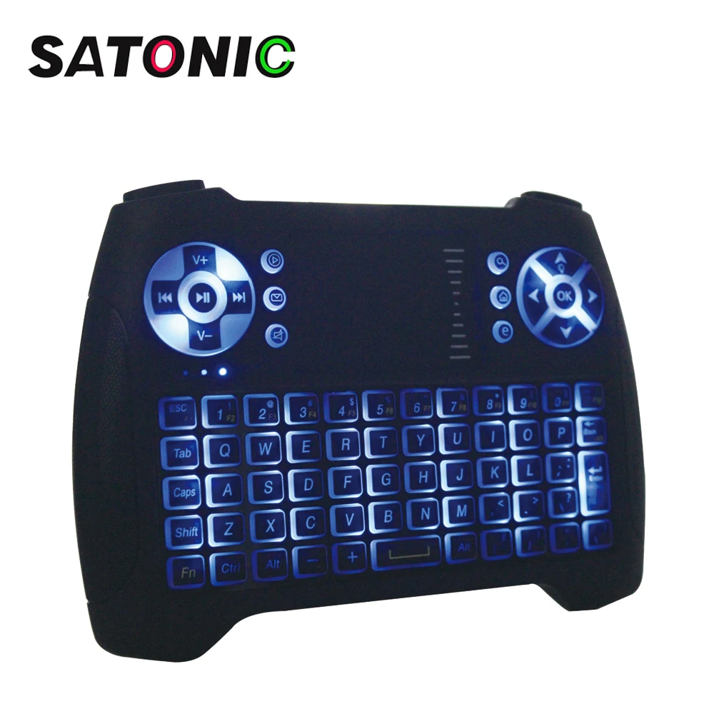 SATONIC Smart Remote Control WiFI Air Mouse Wireless Keyboard for TV