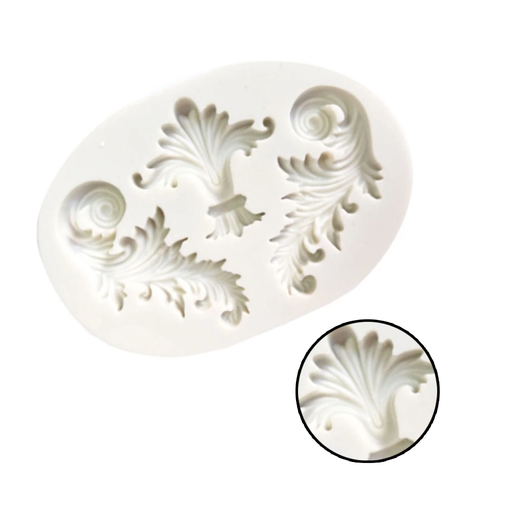

Cake Tools 1 pc European Flower Lace Silicone Mold Decorating Gumpaste Fondant Tool Mould
