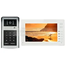 DIYSECUR 1024×600 7 pulgadas de ALTA DEFINICIÓN TFT LCD Monitor en Color Video de La Puerta Teléfono Video Intercom Timbre 300000 Píxeles Cámara de Visión Nocturna