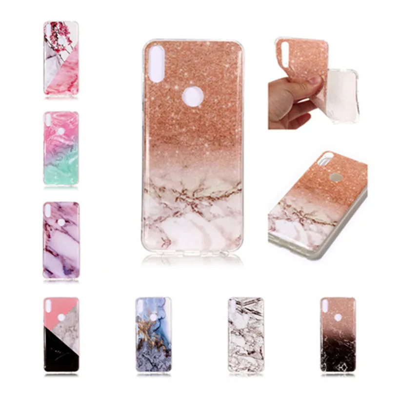 

HEMASOLY Case For Asus Zenfone Max Pro M1 ZB601KL Silicone Case For ASUS ZB601KL Case Luxury Marble Flower Geometric Soft Cover