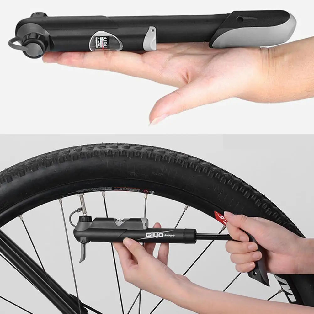 

Portable Bicycle Pump Mini Hand Pump Cycling Air Pump Ball Toy Tire Inflator Valve Mtb Mountain Bike Pump 2 Type To Choose