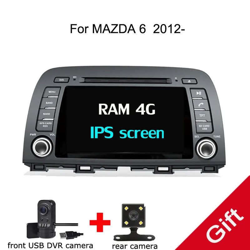 

Android 8.0 PX5 Octa Core For MAZDA 6 Third generation GJ 2012- Car DVD Multimedia player GPS Navigation Autoradio dvd player