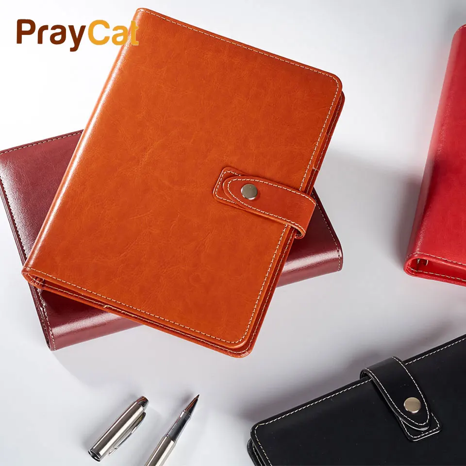 

A5 Notebook Spiral Business Travel office Fitted Personal Diary Week Planner Agenda Horizontal 6holes Notepad School Stationery