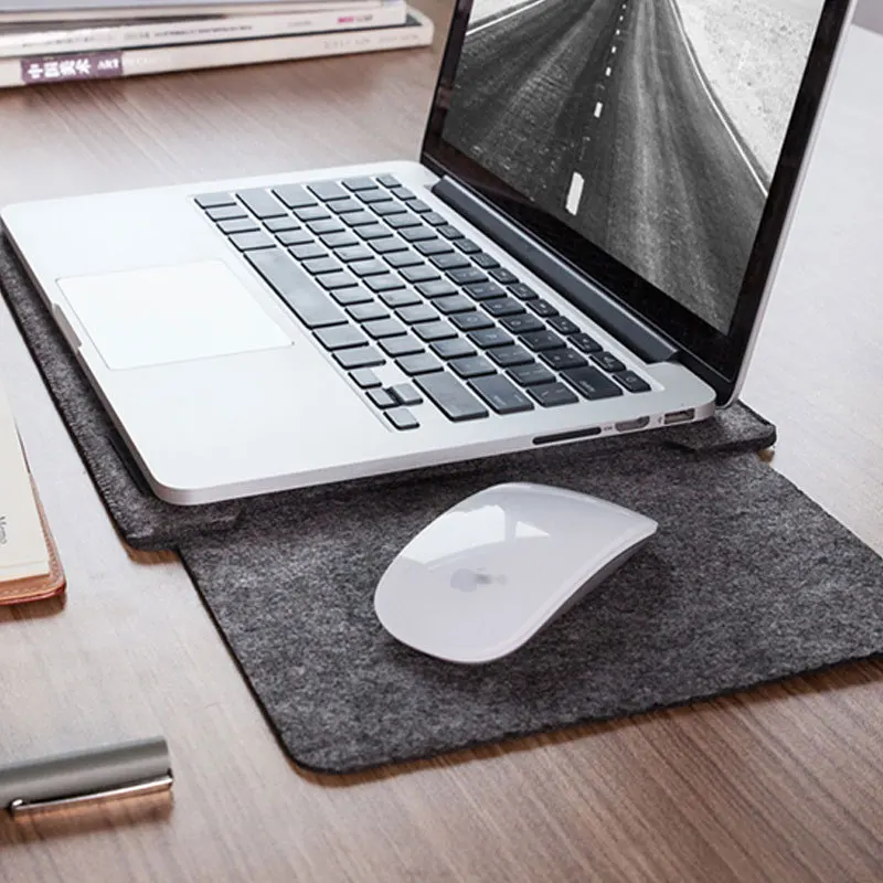 Ультрамягкий чехол сумка для ноутбука Apple Macbook Air Pro Retina 11 12 13 с защитой от потерь