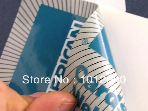 

Window Sticker With Double Side Print/Logo Stickers/Two sides print Window Sticker