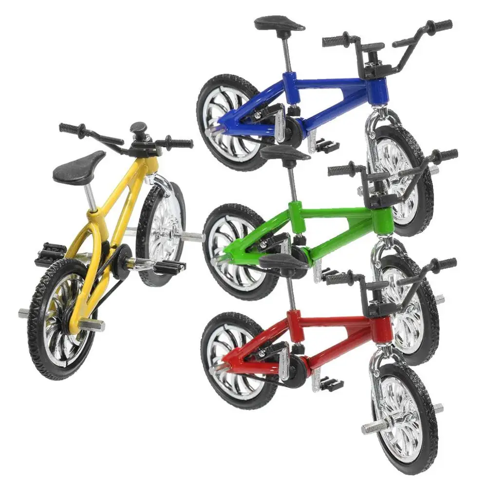 Cycling Metal Model 1:10 Scale Mountain Sports Bike Alloy bicycle For Collection and Gift - Цвет: 4PCS Pedal Style