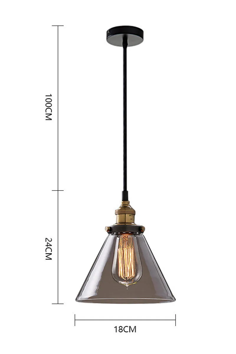 Retro Vintage Industrial Pendant-8