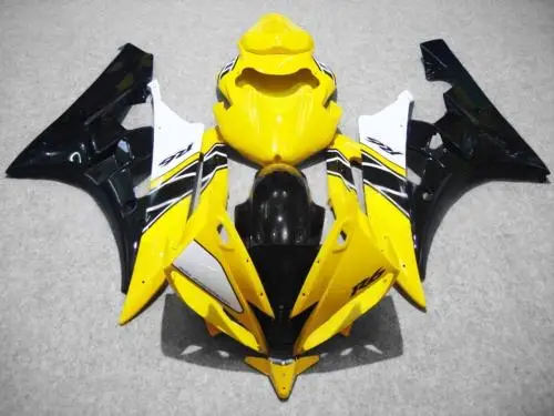 Набор обтекателей для YAMAHA YZFR6 06 07 YZF R6 2006 2007 YZF600 yzfr6 желтый белый черный набор + 7