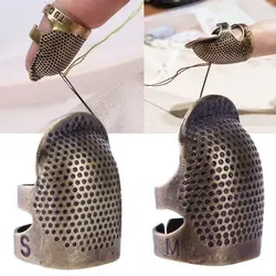 Наперсток для пальца протектор пальца Ретро металлическая шерсть DIY весенние аксессуары