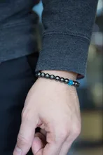 

Beaded Bracelet Men Women 2018 New Fashion Stone Beads Charm Bracelet For Men Women Vintage Jewelry Gift