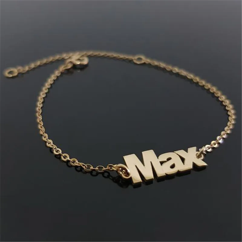 

New Custom Bracelet for Women Girl Any Font Any Name Adjustable Length Bracelets Femme Mother's Day Special Party Jewelry Gift