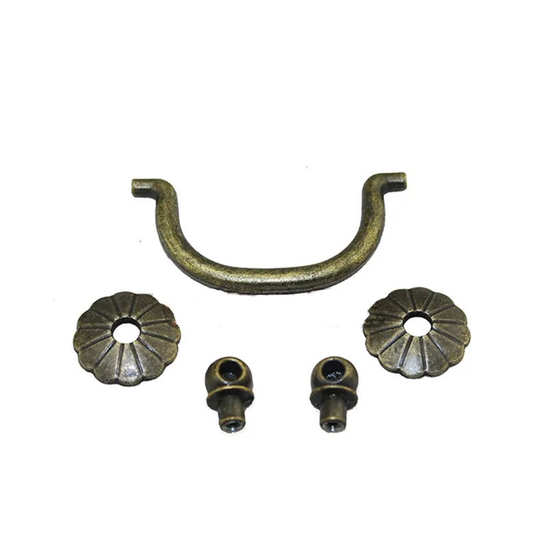 84x40 мм коробка из цинкового сплава бронзового тона и держатель чемодана ручки в